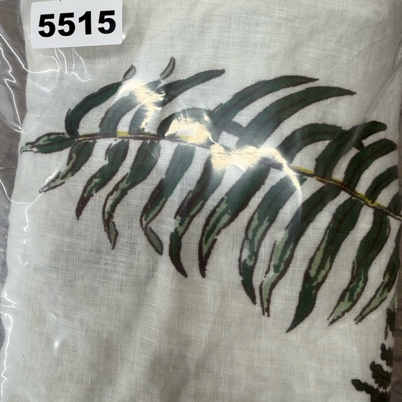 Anthropologie Botanical Leaf Pattern Blouse size small - Picture 6 of 6